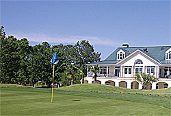 photo taken on a golf course green in Moutn Pleasant's Charleston National neighborhood